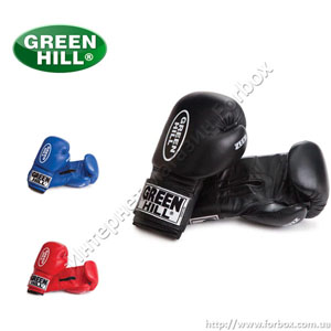 Боксерские перчатки Zees Green Hill