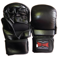 рукопашные перчатки кожа торговая марка Red Hawk