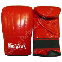 Снарядные перчатки закрытые Red hawk